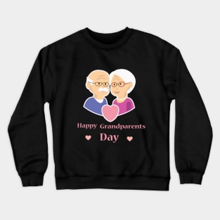 happy grandparents day Crewneck Sweatshirt